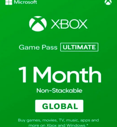 Xbox Game Pass Ultimate 1 Month (Non-Stackable) (EU)