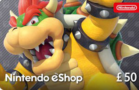 Nintendo UK 50 GBP