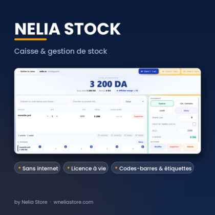 Nelia Stock — Licence à vie