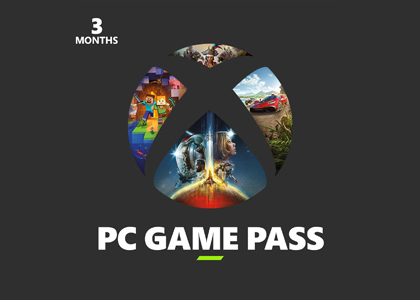 MEMORY-3 Month Xbox Game Pass For PC V2 44.99 CAD